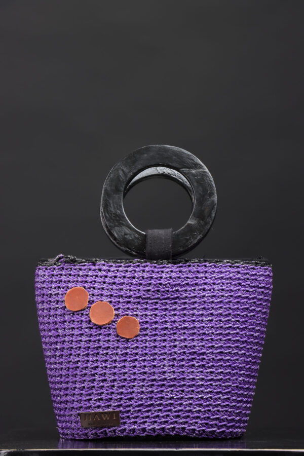 Royal Amethyst Crochet Bag