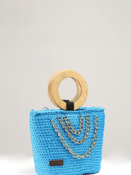 Skyline Light Crochet Bag