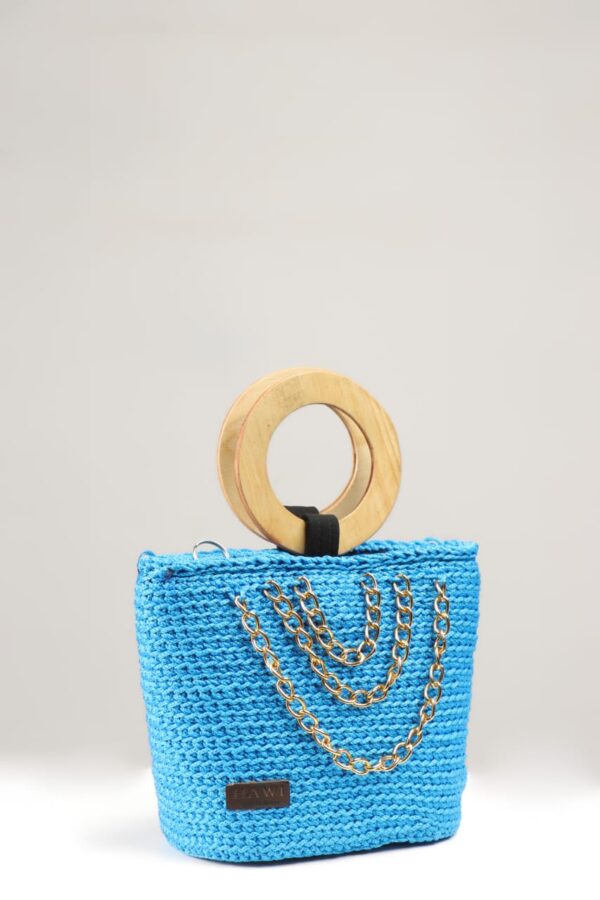 Skyline Light Crochet Bag