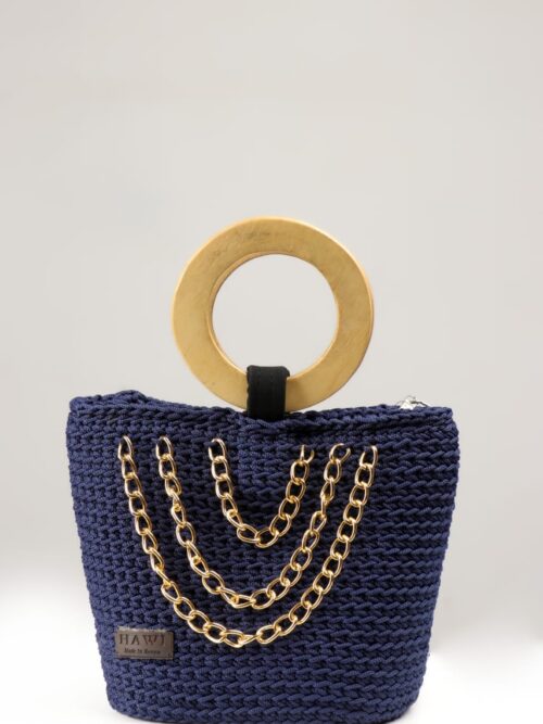 Midnight Muse Crochet Bag