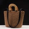 Earthy Brown Crochet Bag