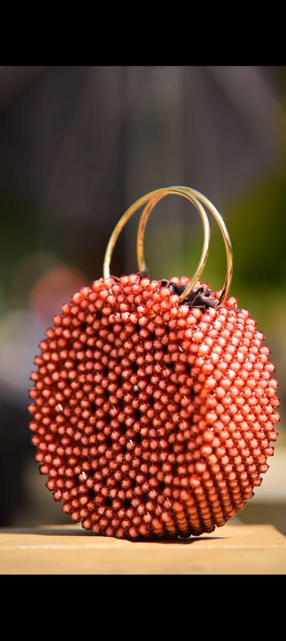 Sunset Serenade Bridal Beaded Bag